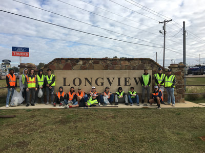 Pine Tree Baseball participated in "Keep Longview Beautiful, Green and Clean