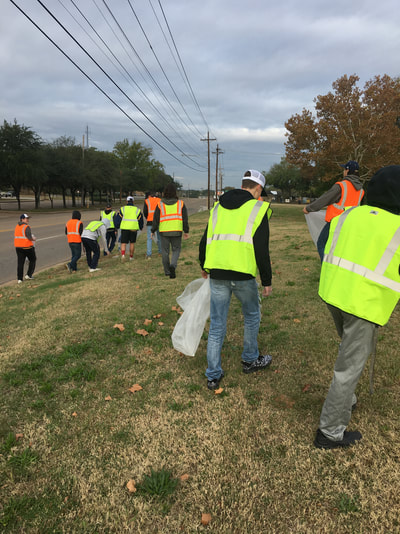 Pine Tree Baseball participated in "Keep Longview Beautiful, Green and Clean
